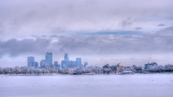 Minneapolis in the Mantle of Winter
